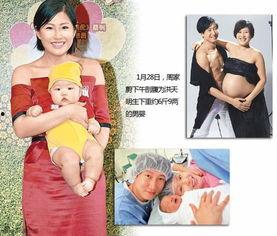 明星出生宝宝图片,明星宝宝萌态写真集