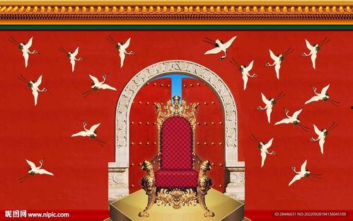 网红打卡背景墙新中式,古韵今风，魅力无限